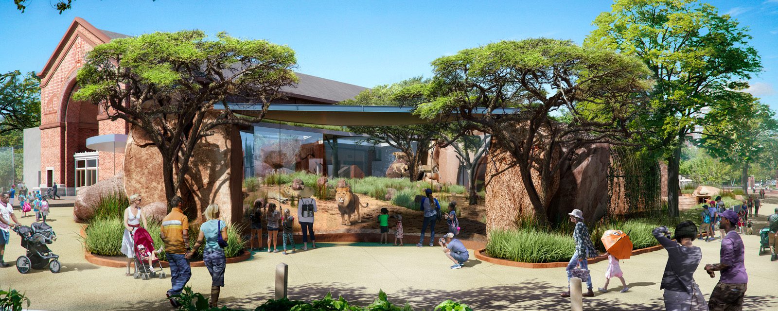 Lincoln Park Zoo Breaks Ground on Lion Habitat with Generous Gift from the Pepper Family