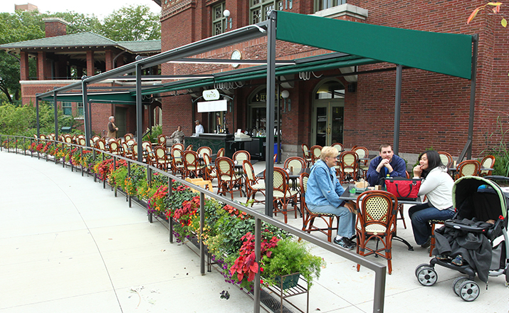 The Patio at Cafe Brauer