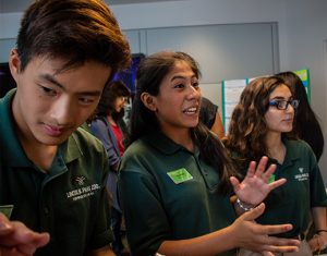 Teen interns help facilitate educational programming
