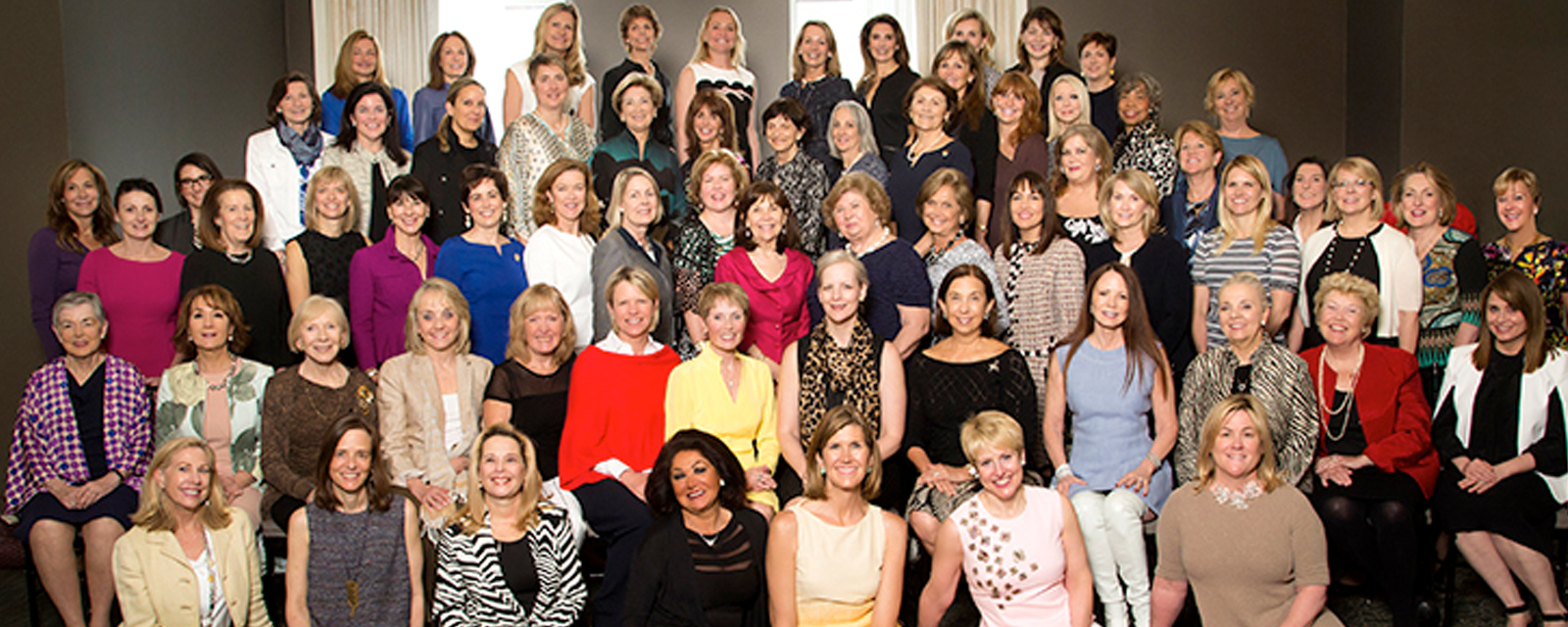 Women's Board members pose for a photo