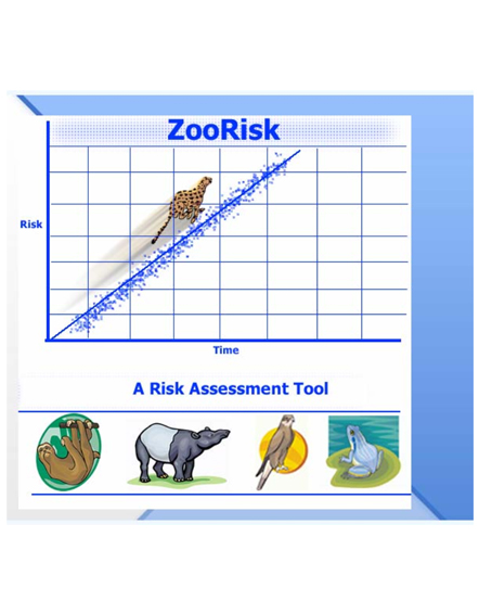 A screenshot of ZooRisk's "frontpage"