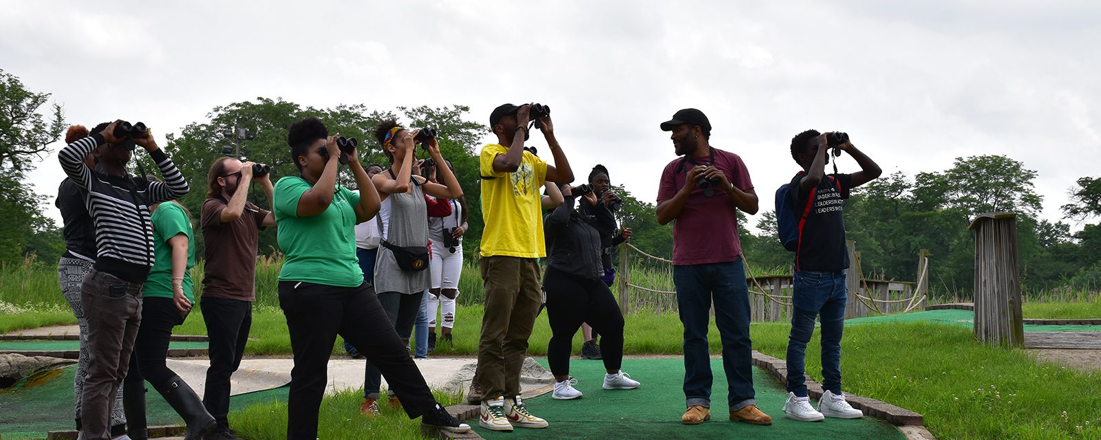 Bird-Inspired Miniature Golf Course Installation  Begins on Chicago’s West Side