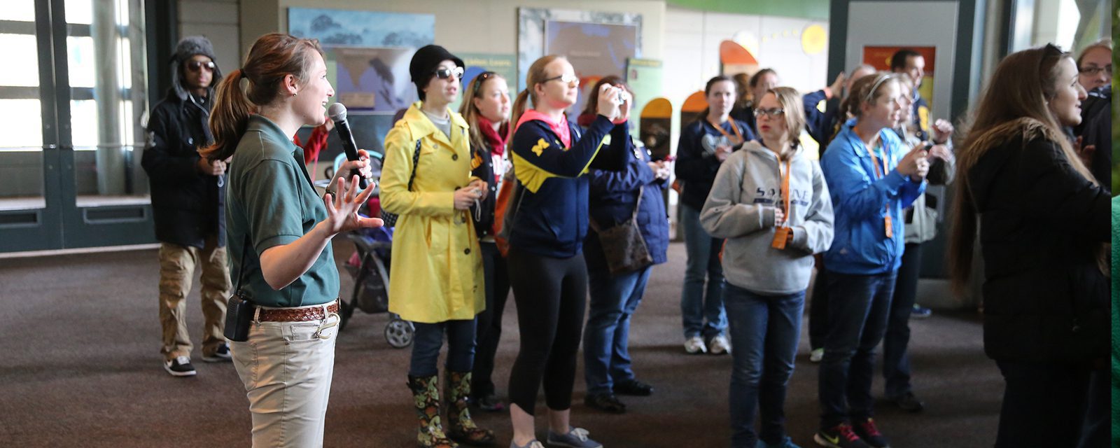 Volunteers at the Zoo
