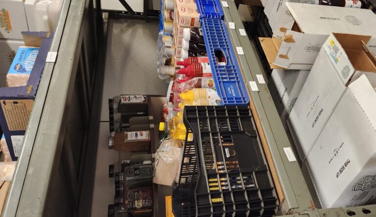 nutrition center shelf