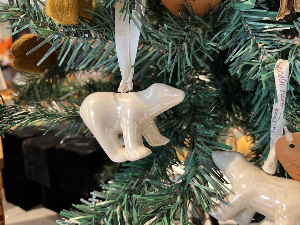 polar bear ornament