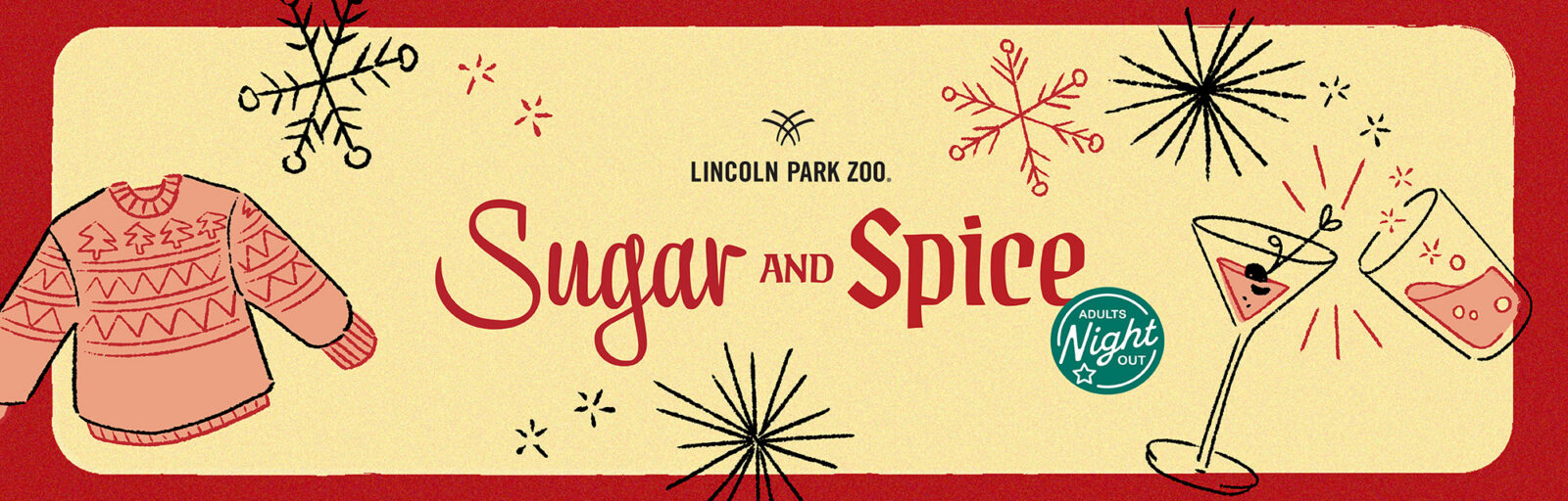 Adults Night Out: Sugar and Spice at Lincoln Park Zoo